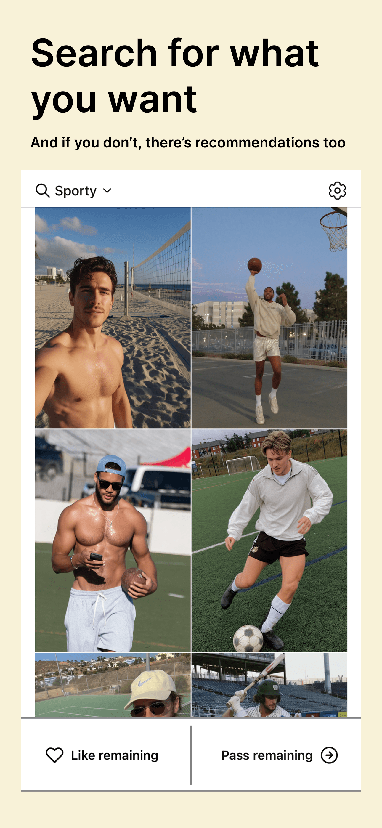 Search for What You Want