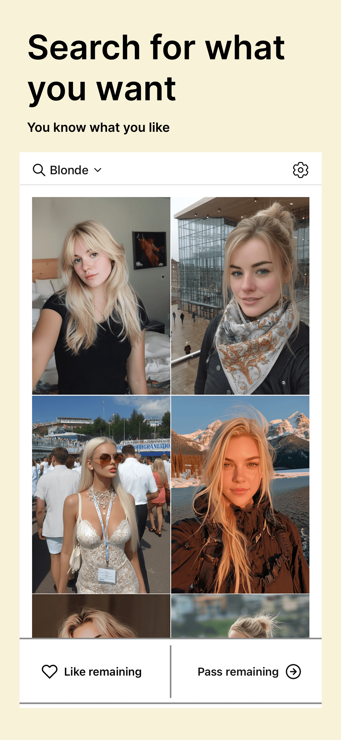 You Know What You Like